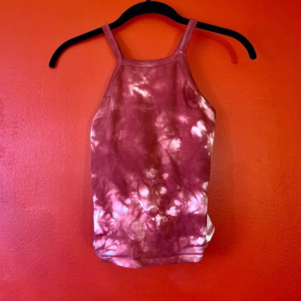 Cross-back Workout Cami Sports Bra Crop Top